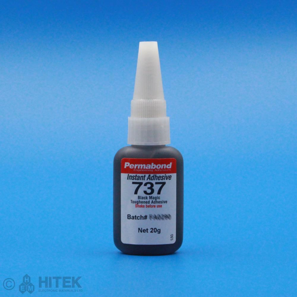 Permabond 737 Black Magic - Toughened Cyanoacrylate Adhesive