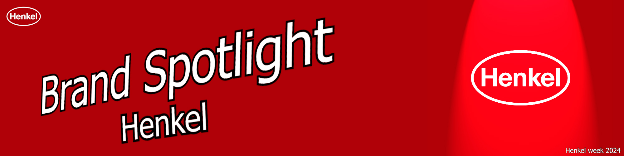 Brand spotlight banner for Henkel Week