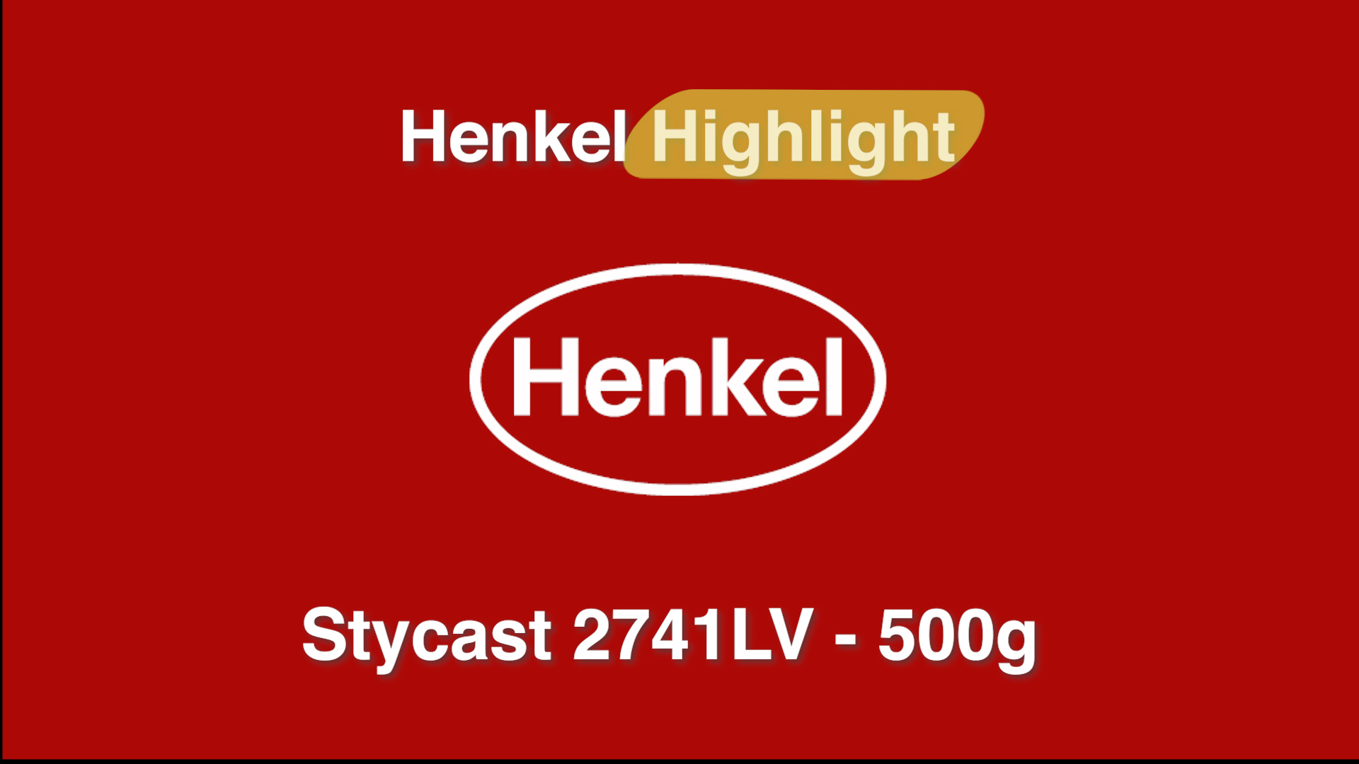 Henkel Highlight for Stycast 2741LV (500g)